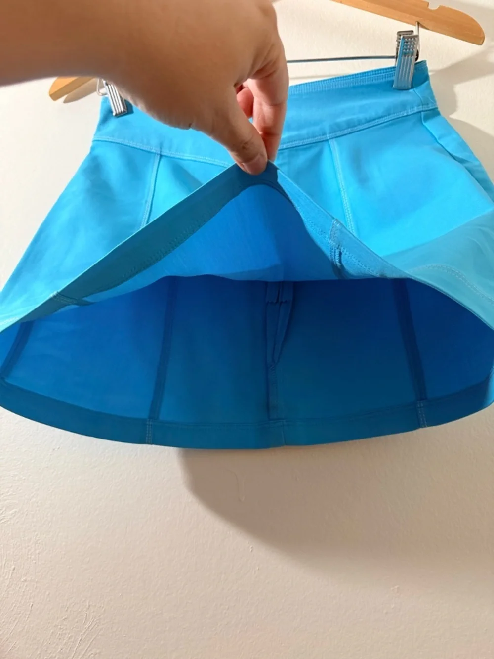 Forever 21 Bright Blue Mini Skirt.  Size S